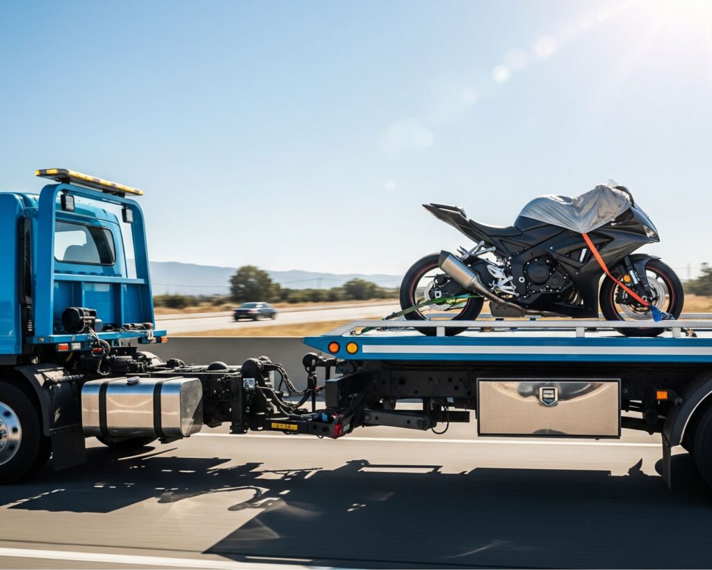 Motorcycle Towing in Landover